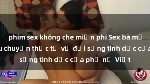 phim sex không che miễn phí Sex bà mẹ Việt Nam: Câu chuyện thực tế về đời sống tình dục của phụ nữ Việt